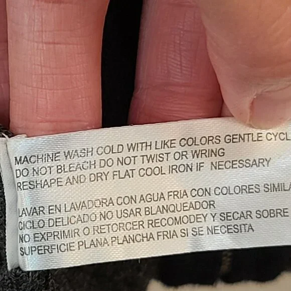 Carolyn Taylor Sweater Women Small Gray Full Zip Casual Work Everyday Basic - Picture 7 of 12